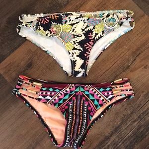 Lot of 2 bikini bottoms